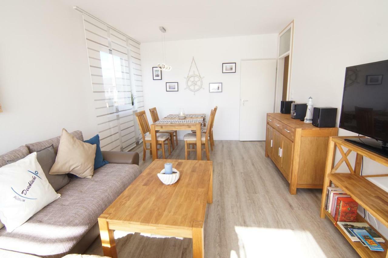 Deichliebe-Steuerrad Apartment Busum Ngoại thất bức ảnh