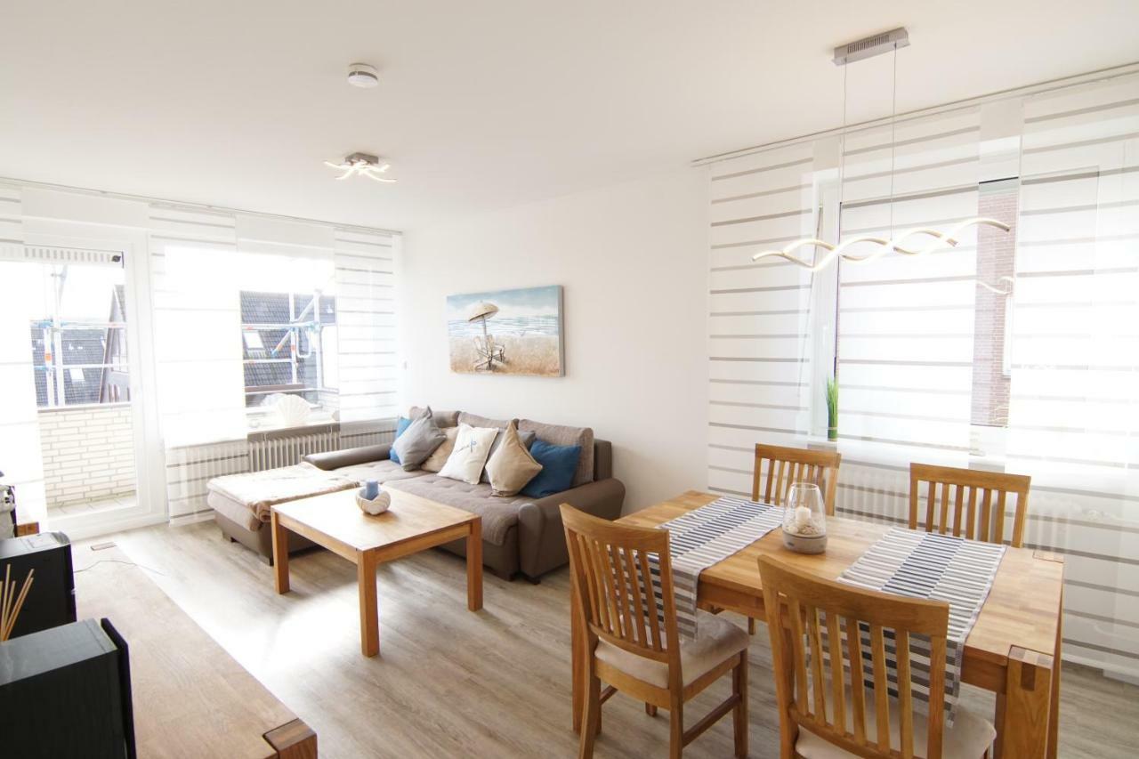 Deichliebe-Steuerrad Apartment Busum Ngoại thất bức ảnh