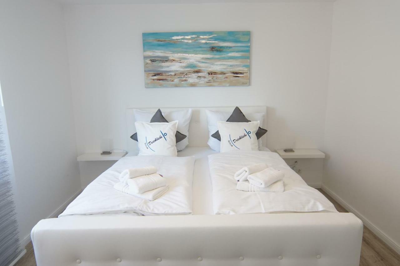 Deichliebe-Steuerrad Apartment Busum Ngoại thất bức ảnh